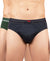 Hiflyers Men|Soft Breathable Odour-Free Cotton Lycra Fabric|Regular Fit|Comfortable Everyday Innerwear Brief|Pack Of 2|Grey,Olive