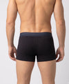 Hiflyers Men|Soft Breathable Odour-Free Cotton Lycra Fabric|Regular Fit|Stylish Geometrical Design Printed Trunk|Grey
