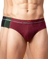 Hiflyers Men|Soft Breathable Odour-Free Cotton Lycra Fabric|Regular Fit|Comfortable Everyday Innerwear Brief|Pack Of 3|Black::Maroon::Olive
