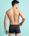 Hiflyers Men|Soft Breathable Odour-Free Cotton Lycra Fabric|Regular Fit|Comfortable Everyday Innerwear Trunk|Pack Of 2|Maroon,Grey
