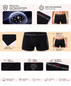 Hiflyers Men|Soft Breathable Odour-Free Cotton Lycra Fabric|Regular Fit|Comfortable Everyday Innerwear Trunk|Pack Of 2|Black,Navy