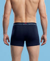 Hiflyers Men|Soft Breathable Odour-Free Cotton Lycra Fabric|Regular Fit|Comfortable Everyday Innerwear Trunk|Pack Of 2|Navy,Grey