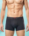 Hiflyers Men|Soft Breathable Odour-Free Cotton Lycra Fabric|Regular Fit|Comfortable Everyday Innerwear Trunk|Grey