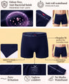 Hiflyers Men|Soft Breathable Odour-Free Cotton Lycra Fabric|Regular Fit|Comfortable Everyday Innerwear Trunk|Navy