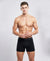 Hiflyers Men|Soft Breathable Odour-Free Cotton Lycra Fabric|Regular Fit|Comfortable Everyday Innerwear Trunk|Black