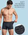 Hiflyers Men|Soft Breathable Odour-Free Cotton Lycra Fabric|Regular Fit|Comfortable Everyday Innerwear Trunk|Grey