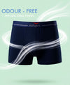 Hiflyers Men|Soft Breathable Odour-Free Cotton Lycra Fabric|Regular Fit|Comfortable Everyday Innerwear Trunk|Pack Of 2|Navy,Black