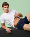 Hiflyers Men|Soft Breathable Odour-Free Cotton Lycra Fabric|Regular Fit|Comfortable Everyday Innerwear Trunk|Pack Of 2|Navy,Grey