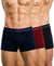 Hiflyers Men|Soft Breathable Odour-Free Cotton Lycra Fabric|Regular Fit|Comfortable Everyday Innerwear Trunk|Pack Of 3|Navy,Maroon,Black