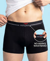 Hiflyers Men|Soft Breathable Odour-Free Micro Modal With Spandex Fabric|Regular Fit|Luxurious All-Day Innerwear Trunk|Pack Of 2|Teal,Black