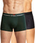 Hiflyers Men|Soft Breathable Odour-Free Micro Modal With Spandex Fabric|Regular Fit|Luxurious All-Day Innerwear Trunk|Pack Of 2|Olive,Grey