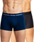 Hiflyers Men|Soft Breathable Odour-Free Micro Modal With Spandex Fabric|Regular Fit|Luxurious All-Day Innerwear Trunk|Pack Of 2|Navy,Grey