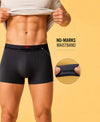 Hiflyers Men|Soft Breathable Odour-Free Micro Modal With Spandex Fabric|Regular Fit|Luxurious All-Day Innerwear Trunk|Pack Of 2|Black,Grey