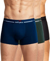 Hiflyers Men|Soft Breathable Odour-Free Micro Modal With Spandex Fabric|Regular Fit|Luxurious All-Day Innerwear Trunk|Pack Of 3|Navy,Black,Teal
