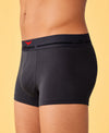 Hiflyers Men|Soft Breathable Odour-Free Micro Modal With Spandex Fabric|Regular Fit|Luxurious All-Day Innerwear Trunk|Pack Of 3|Navy,Olive,Grey