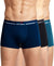 Hiflyers Men|Soft Breathable Odour-Free Micro Modal With Spandex Fabric|Regular Fit|Luxurious All-Day Innerwear Trunk|Pack Of 3|Navy,Black,Teal