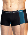Hiflyers Men|Soft Breathable Odour-Free Micro Modal With Spandex Fabric|Regular Fit|Luxurious All-Day Innerwear Trunk|Pack Of 3|Black,Teal,Grey