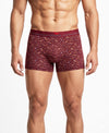Hiflyers Men'S Micro Modal Spandex Trunk|Anti-Bacterial Odour-Free Fabric|Regular Fit|Ultra Soft Breathable Printed Innerwear|Pack Of 2|Maroon,Navy