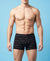 Hiflyers Men'S Micro Modal Spandex Trunk|Anti-Bacterial Odour-Free Fabric|Regular Fit|Ultra Soft Breathable Printed Innerwear|Black