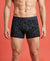 Hiflyers Men'S Micro Modal Spandex Trunk|Anti-Bacterial Odour-Free Fabric|Regular Fit|Ultra Soft Breathable Printed Innerwear|Grey