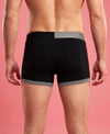 Hiflyers Men'S Micro Modal Spandex Sports Trunk|Anti-Bacterial Odour-Free Fabric|Regular Fit|Ultra Soft Breathable Premium Innerwear|Pack Of 2|Grey,Teal