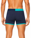 Hiflyers Men'S Micro Modal Spandex Sports Trunk|Anti-Bacterial Odour-Free Fabric|Regular Fit|Ultra Soft Breathable Premium Innerwear|Pack Of 2|Blue,Teal
