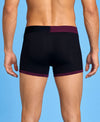 Hiflyers Men'S Micro Modal Spandex Sports Trunk|Anti-Bacterial Odour-Free Fabric|Regular Fit|Ultra Soft Breathable Premium Innerwear|Pack Of 3|Teal,Onion,Grey