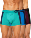 Hiflyers Men'S Micro Modal Spandex Sports Trunk|Anti-Bacterial Odour-Free Fabric|Regular Fit|Ultra Soft Breathable Premium Innerwear|Pack Of 3|Teal,Blue,Onion