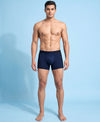 Hiflyers Men'S Micro Modal Spandex Sports Trunk|Anti-Bacterial Odour-Free Fabric|Regular Fit|Ultra Soft Breathable Premium Innerwear|Pack Of 3|Navy,Blue,Grey