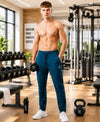 T.T. Men Dri-Fit Jogger Track Pant |Regular Fit| Side Zipper Pocket|Ideal For Gym, Running, Lounge & Casual Wear Pack Of 2-Anthra,Airforce