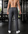 T.T. Men Dri-Fit Jogger Track Pant |Regular Fit| Side Zipper Pocket|Ideal For Gym, Running, Lounge & Casual Wear Pack Of 2-Grey Melange,Anthra
