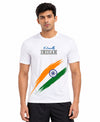 T.T. Men Patriotic Graphic Printed | Half Sleeves | Cotton Blended T-Shirts For Men | Regular Fit | Perfect for 15th Aug & Republic Day-White(Non-Returnable | Non-Exchangeable Item)
