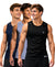 T.T. Men Dri-Fit Polyester Fooball-Knit Fabric| Round Neck | Sleeveless | Sweat-Wicking Gym & Active Wear Tees|Pack Of 3|Black,Light Purple,Navy