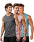 T.T. Men Dri-Fit Polyester Fooball-Knit Fabric| Round Neck | Sleeveless | Sweat-Wicking Gym & Active Wear Tees|Pack Of 3|Light Grey,Light Pink,Sky Blue