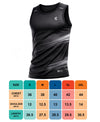 T.T. Men Dri-Fit Polyester Fooball-Knit Fabric| Round Neck | Sleeveless | Sweat-Wicking Gym & Active Wear Tees|Pack Of 2|Black,Light Pink