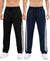T.T. Men Premium Cotton Cut & Sew Track Pant |Straight Fit| Side Zipper Pocket|Ideal For Gym, Running, Lounge & Casual Wear Pack Of 2-Black,Navy