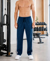 T.T. Men Premium Cotton Cut & Sew Track Pant |Straight Fit| Side Zipper Pocket|Ideal For Gym, Running, Lounge & Casual Wear Pack Of 3-Black,Airforce,Navy
