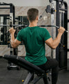T.T. Men Dri-Fit Polyester Dot- Knit Fabric| Round Neck | Half Sleeve | Sweat-Wicking Gym & Active Wear Tees Pack Of 3 Green,Light Grey,Yellow