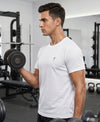 T.T. Men Dri-Fit Polyester Dot- Knit Fabric| Round Neck | Half Sleeve | Sweat-Wicking Gym & Active Wear Tees Pack Of 3 Light Blue,Maroon,White