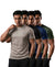T.T. Men Dri-Fit Polyester Dot- Knit Fabric| Round Neck | Half Sleeve | Sweat-Wicking Gym & Active Wear Tees Pack Of 4 Light Grey,Black,Navy,Olive