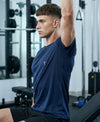 T.T. Men Dri-Fit Polyester Dot- Knit Fabric| Round Neck | Half Sleeve | Sweat-Wicking Gym & Active Wear Tees Pack Of 4 Blue,Olive,Teal,Light Green