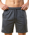 T.T. Men|Dri Fit Sports Short|Regular Fit|Side Pocket|Ideal For Gym, Sports & Daily Wear|Pack Of 1-Grey