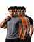 T.T. Men Dri-Fit Polyester Dot- Knit Fabric| Round Neck | Half Sleeve | Sweat-Wicking Gym & Active Wear Tees Pack Of 4 Steel Grey,Orange,Light Grey,Black