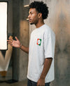 T.T. Men|Oversized Printed T-Shirt|Round Neck|Soft Breathable Cotton Fabric | Street , Casual & Outdoor Wear Tees|Change Print|Grey Melange