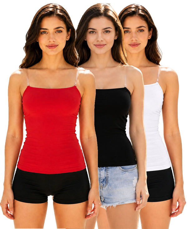 T.T. Women PO3 Desire Camisole Red,Black,White