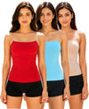 T.T. Women PO3 Desire Camisole Red,Blue,Beige