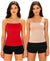 T.T. Women PO2 Desire Camisole Red,Beige