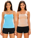 T.T. Women PO2 Desire Camisole Blue,Beige