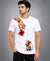 T.T. Men Devotional Ganesh Graphic Printed| Half Sleeves | Cotton Blended T-Shirts For Men | Regular Fit | Perfect for Ganesh Chaturthi (Non-Returnable | Non-Exchangeable Item)