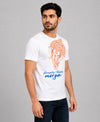 T.T. Men Devotional Ganesh Graphic Printed| Half Sleeves | Cotton Blended T-Shirts For Men | Regular Fit | Perfect for Ganesh Chaturthi (Non-Returnable | Non-Exchangeable Item)